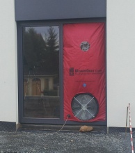 Blower Door Messung in Luebeck